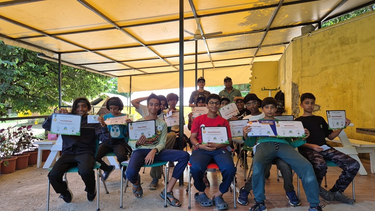 Certificate ceremony · NextGen Explorers